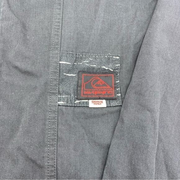 Quicksilver Netflix Stranger Things Jacket Sz L Mens New - Picture 9 of 15